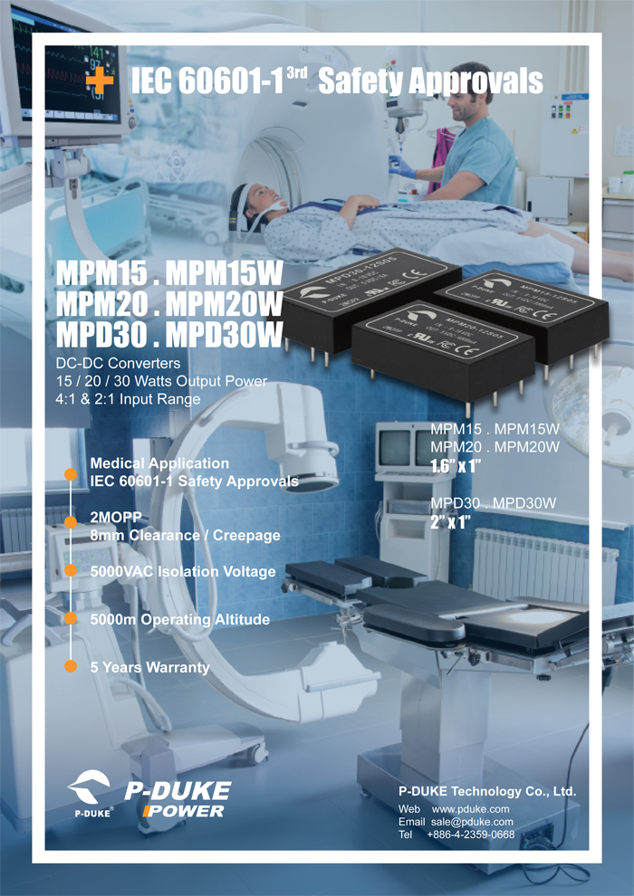 P Duke – New Medical Series MPM15 & 20, MPD30